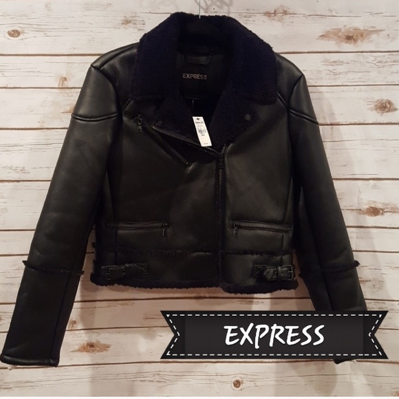 Express Jackets & Blazers - 💋 Express Moto Jacket